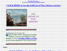 Tablet Screenshot of amervets.com